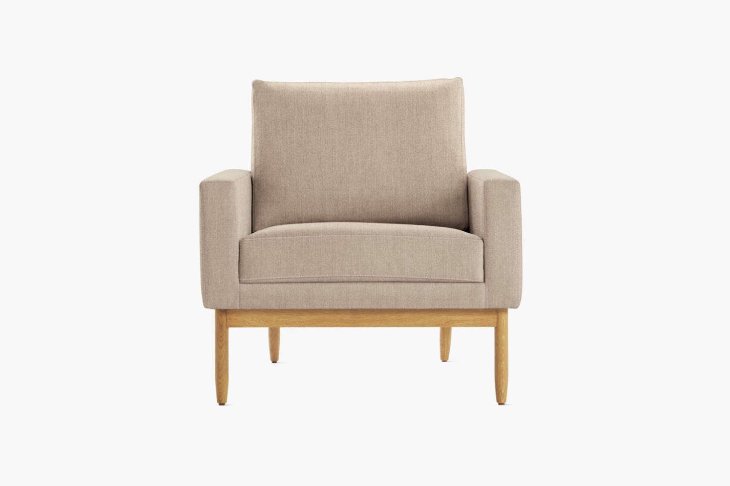 Inspired by midcentury Danish design, the Raleigh Armchair is $4,095 at Design Within Reach.