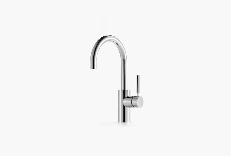 High Low Dornbracht Vs Grohe Kitchen Faucet Remodelista Above The Dornbracht Tara Logic Single Level Basin Mixer A Modern Classic Is 1 656 At Faucet Supply