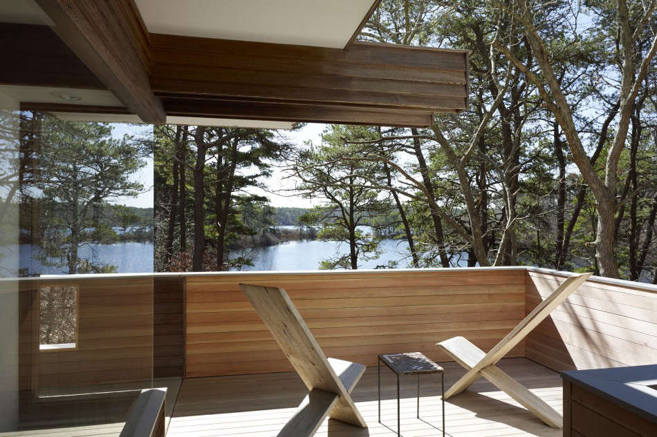 Kugel Gips House in Wellfleet. Photograph by Raimund Koch for Cape Cod Modern.