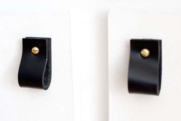 10 Easy Pieces Leather Cabinet Hardware Remodelista
