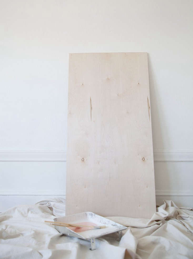 DIY Painted Headboard, Alexa Hotz for Remodelista