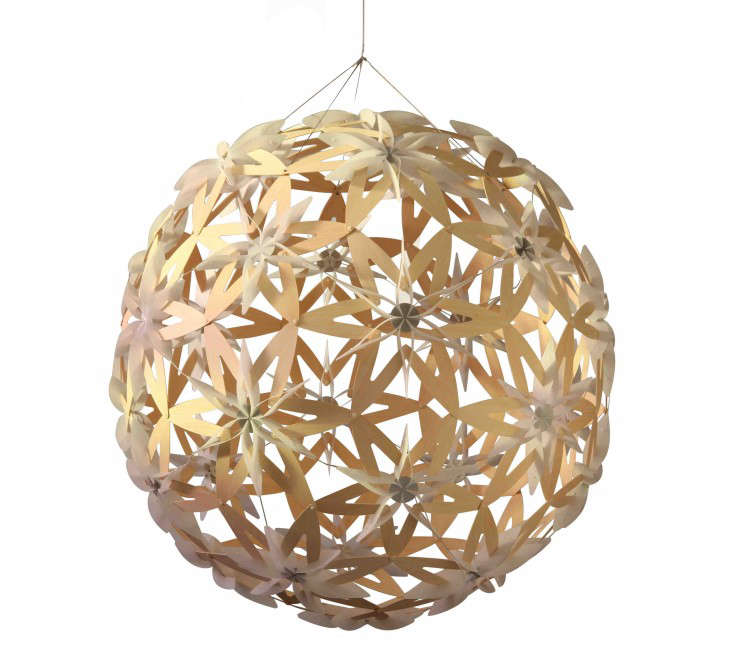 An Artful New Light Inspired By Nature Remodelista Above The Manuka Light Was Inspired By Flower