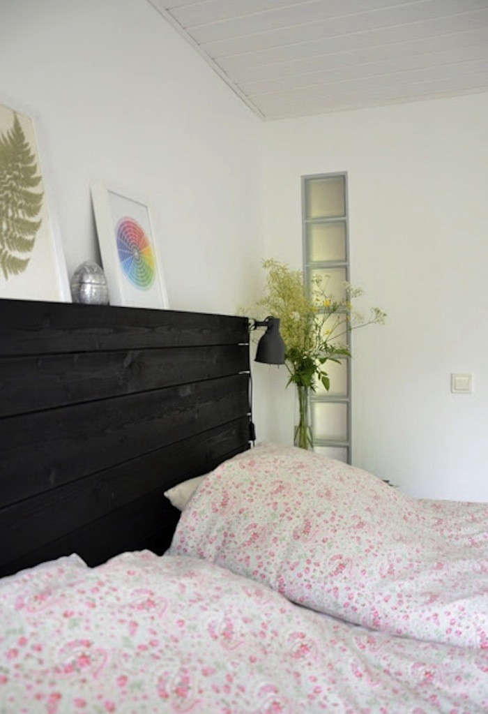 Design Sleuth A Simple Bedside Light Fix For 15 Remodelista Above Miriam Attached The Hektar Lamp To Her Headboard Using Clamp
