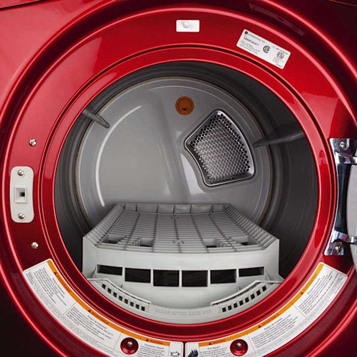 10 Easy Pieces Front Loading Dryers Remodelista Above Drum Drying Racks Are Worth Considering They Re Often Available As An Additional Accessory Do Come Standard In Several Models
