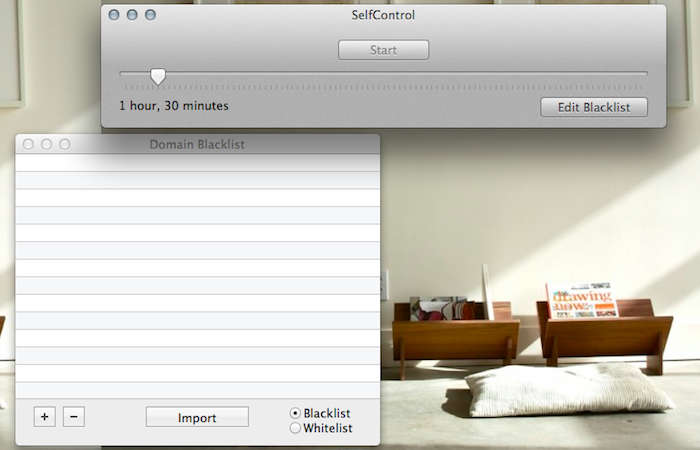 The app Self Control allows you to keep out distractions.