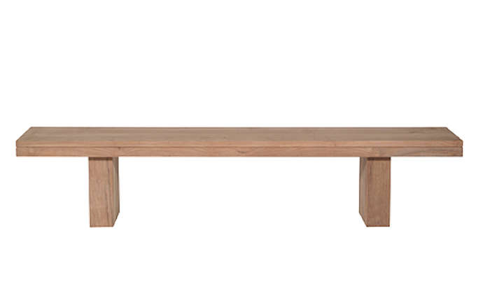 10 Easy Pieces Backless Wooden Dining Benches Remodelista Above Crate Barrel S Sur Bench In 48 Inches 699 And 71 5 799 Is Made With European White Oak A Waxed Finish