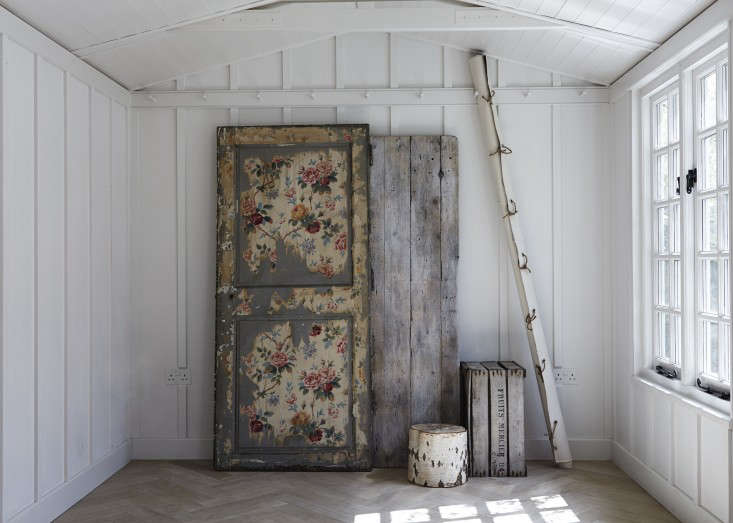 Another of our favorite inspirational spaces: London stylist Twig Hutchinson