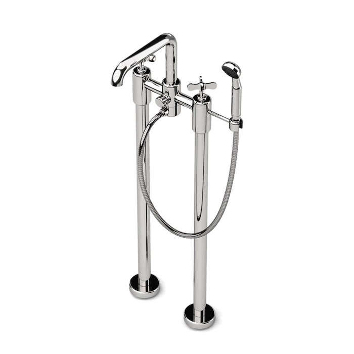 Ludlow Exposed Floor Mounted Tub Filler