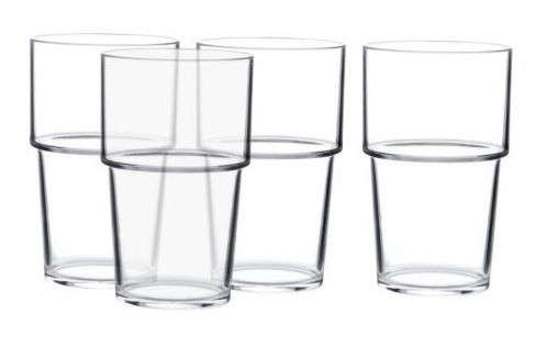 10 Easy Pieces Basic Drinking Glasses Remodelista They Come In Two Sizes A Set Of Six 7 4 Ounce Japanese Drinking Glasses Is 28 And 11 3 34 From Kaufmann Mercantile