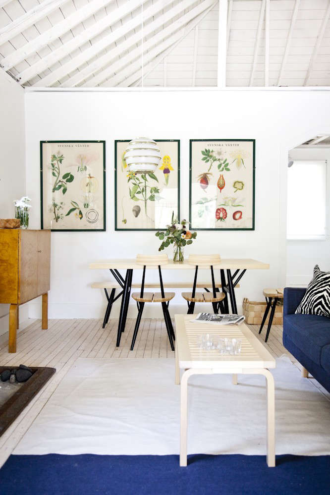 A Color-Blocked Rug from a Swedish Architecture Design Star
