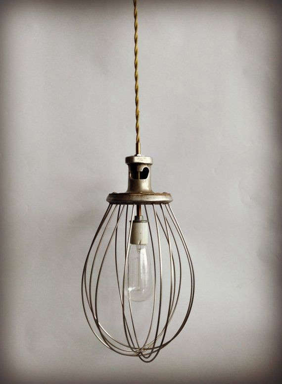 Vintage Pendant Lamp Whisk