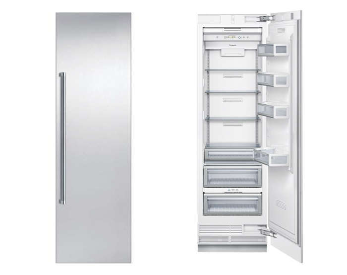 10 Best Skinny Refrigerators For A Narrow Kitchen E Thermador 24 Inch Skinny Refrigerator Remodelista