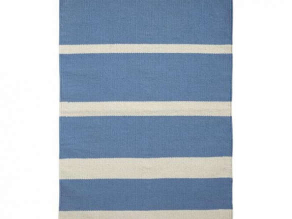 Gradated Stripe Cotton Rug