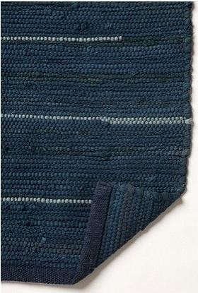 Denim Color Cotton Rag Rug