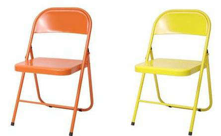 Orange Folding Chairs Orange Folding Chairs