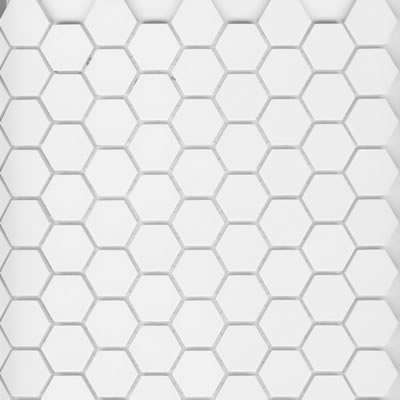 Historic Series Unglazed One Inch Hex Tile