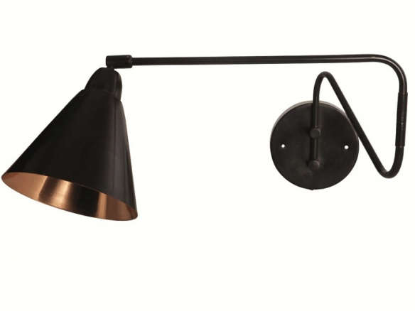new york black copper wall light new york black copper wall light