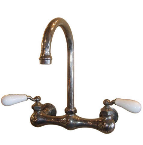 10 Easy Pieces Traditional Wall Mounted Faucets Remodelista Below Sunrise Kitchen Bridge Faucet 350 At Omega Too
