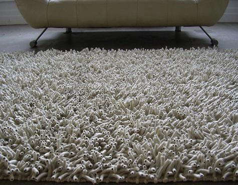 Fish Eye Rug Belgian Fish Eye Rug