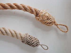 Walls Windows Floors Rope Curtain Tiebacks From Stonk Knots