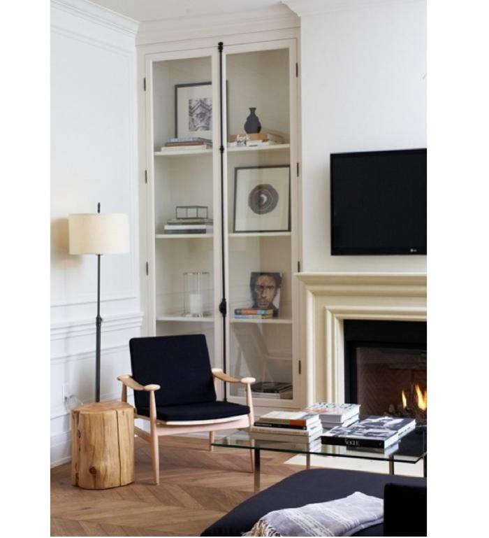 Design Sleuth Cremone Bolt Cabinet Hardware Remodelista Above Vintage Cremone Bolts From The Door In Toronto Add A Pleasingly Traditional Note To Built Gl Fronted Cabinet And Trim Is