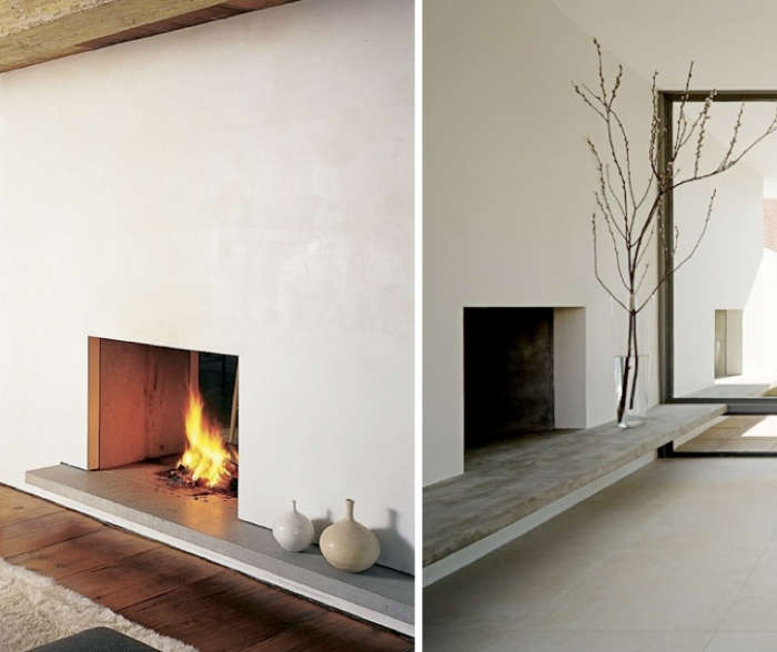 10 Favorites Minimalist Fireplaces From Members Of The Remodelista A Roundup Of Minimalist Hearths From Members The Remodelista Architect Designer Directory