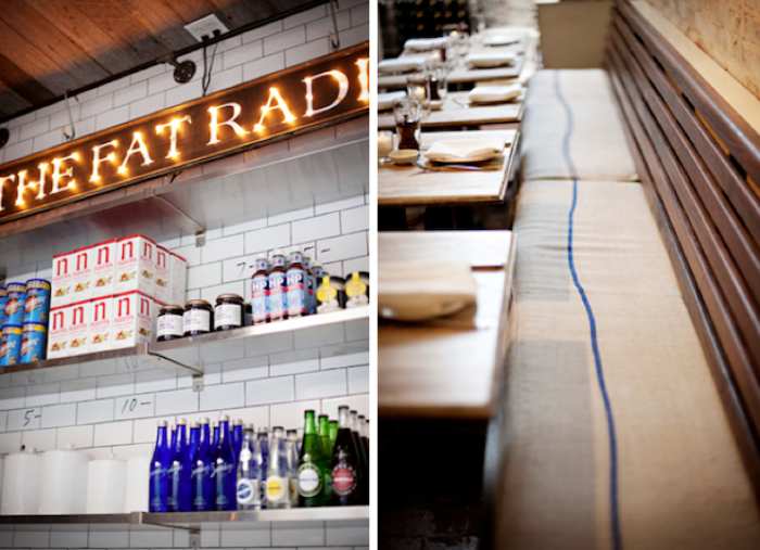 Outdoor/Indoor at The Fat Radish in NYC Remodelista
