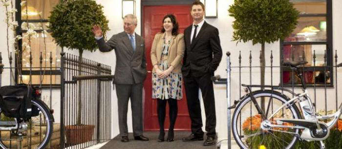 Prince Charles at the opening of the 2012 Ideal Home show.