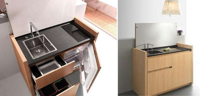 Radical Downsizing High Low Mini Kitchens Remodelista