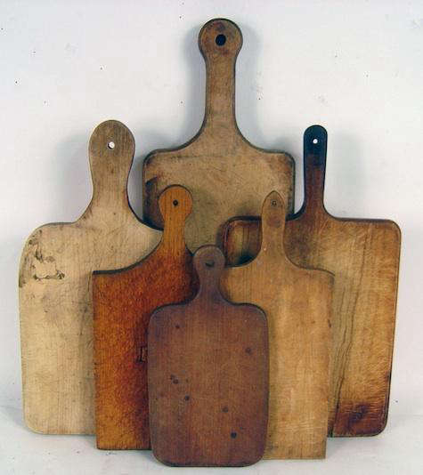 Kitchen: Vintage Cutting Boards as Decor - Remodelista