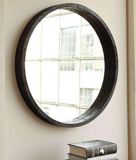 Accessories Round Mirror From West Elm Remodelista We Re Always On The Lookout For Good Mirrors Especially Circular Ones Like Round Wood Mirror With Mango Frame 199 From West Elm