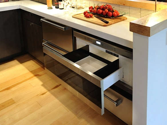 Wolf Stainless Steel Microwave Oven Drawer