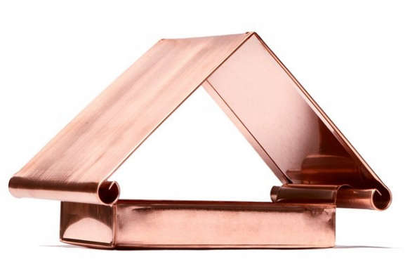 Flythrough Copper Bird Feeder