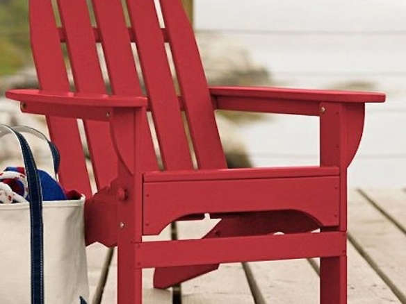 Folding Wooden Adirondack Chair