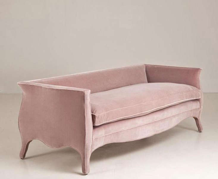 10 Easy Pieces The Pink Sofa Remodelista Talisman French Style Sofa Pink Remodelista