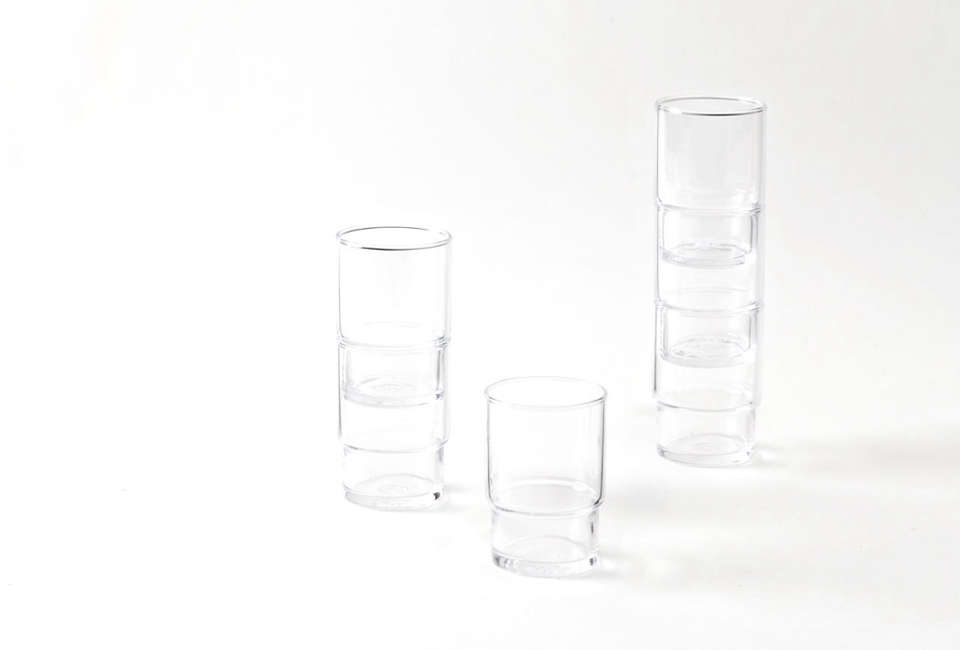 10 Easy Pieces Space Saving Stackable Drinking Glasses Remodelista Toyo Sasaki Drinking Glasses