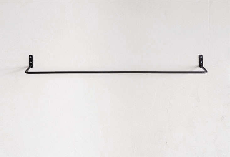 Multipurpose Black Iron Towel Bars From An Remodelista Multipurpose Black Iron Towel Bars From An Remodelista