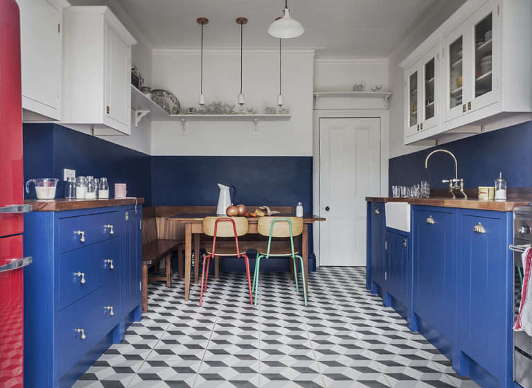 Red and green go well alongside a bold color scheme; see Kitchen of the Week: A Brightly Colored (and Cost Conscious) London Kitchen.