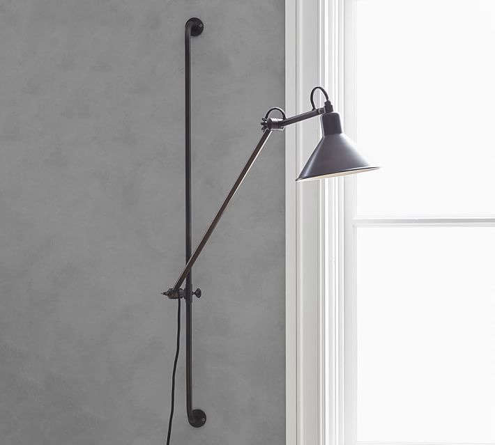 High Low Wall Mounted Lampe Gras Remodelista Leighton Wall Adjule Sconce