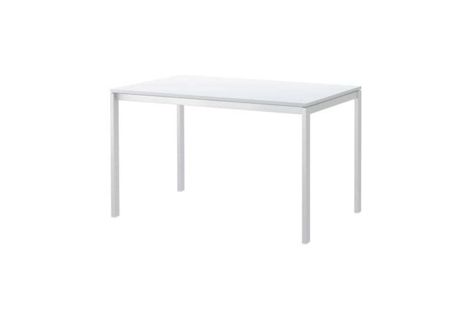 Steal This Look All White Kitchen In London Ikea Hacks The Melltorp White Kitchen Table Is Similar To Diy That Renée And Holly Made