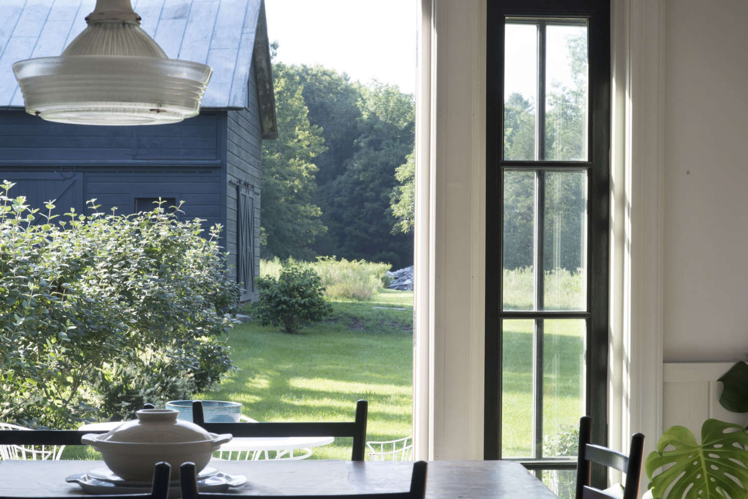 Photograph by Mylene Pionilla, from Architect Visit: An Antiquarian Farmhouse in Upstate New York Transformed.
