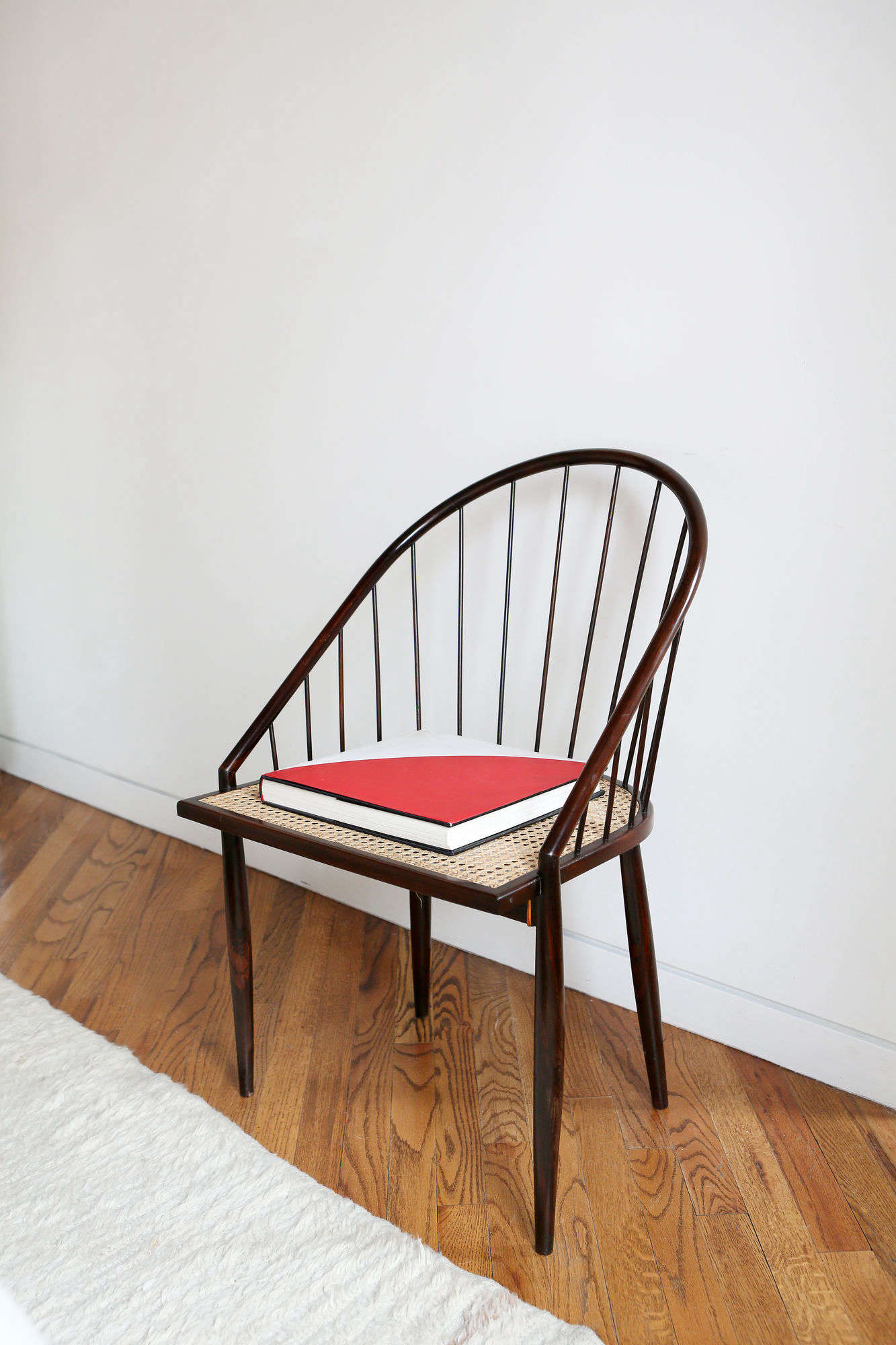 An idea to steal: chair as pared-down display.