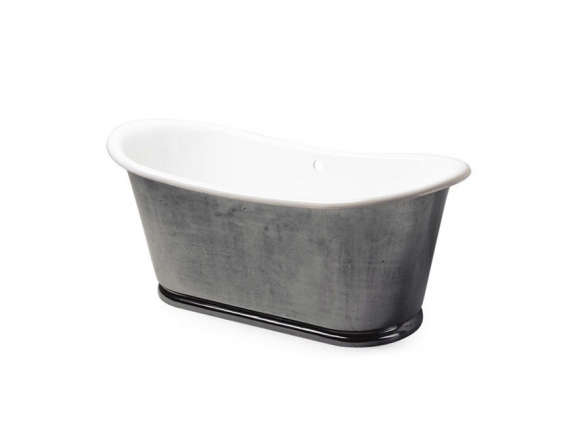 Candide Freestanding Oval Cast Iron Bathtub