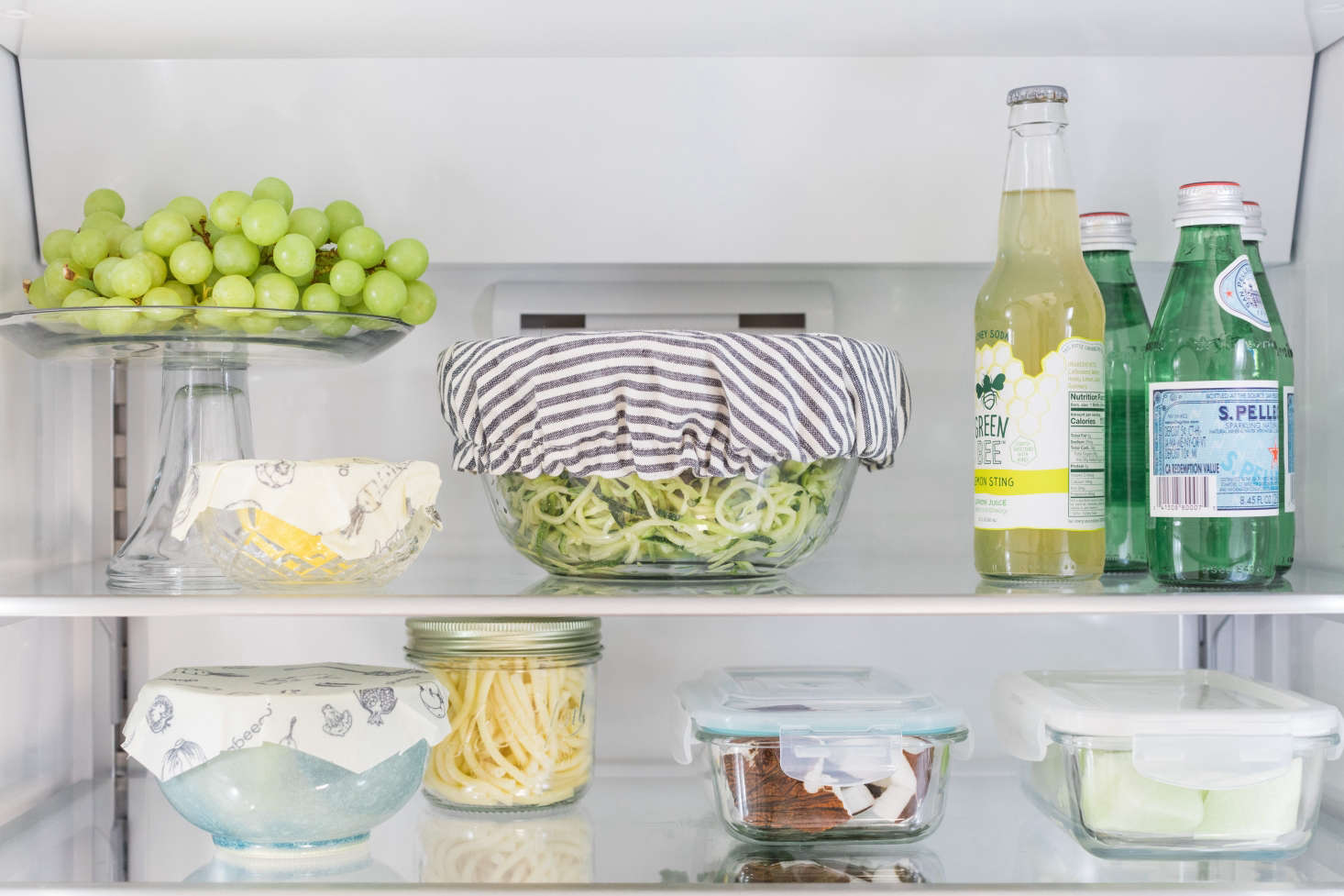 Compact glass storage containers let you see what
