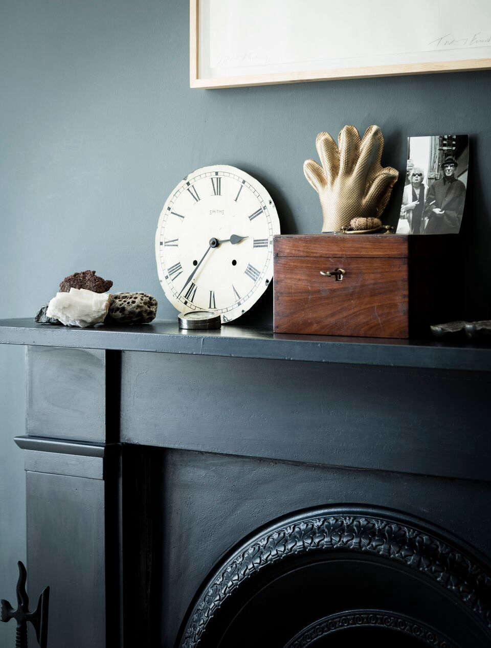Photograph by Rory Gardiner for Remodelista, from Going to the Dark Side with Mad About the House in London.