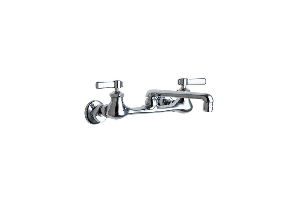 Chicago Faucets Wall Mounted Dual Supply Kitchen Sink Faucet Chicago Faucets Wall Mounted Kitchen Sink Faucet Jpg