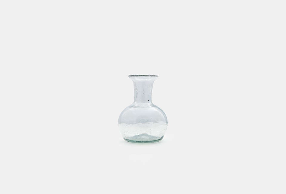 The blown glass Piccola Vase is $20 at HPF Christopher.