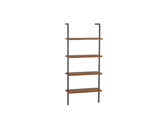 Helix Acacia Bookcase Cb2 Helix 70 Inch Acacia Bookcase 584x438 Jpg