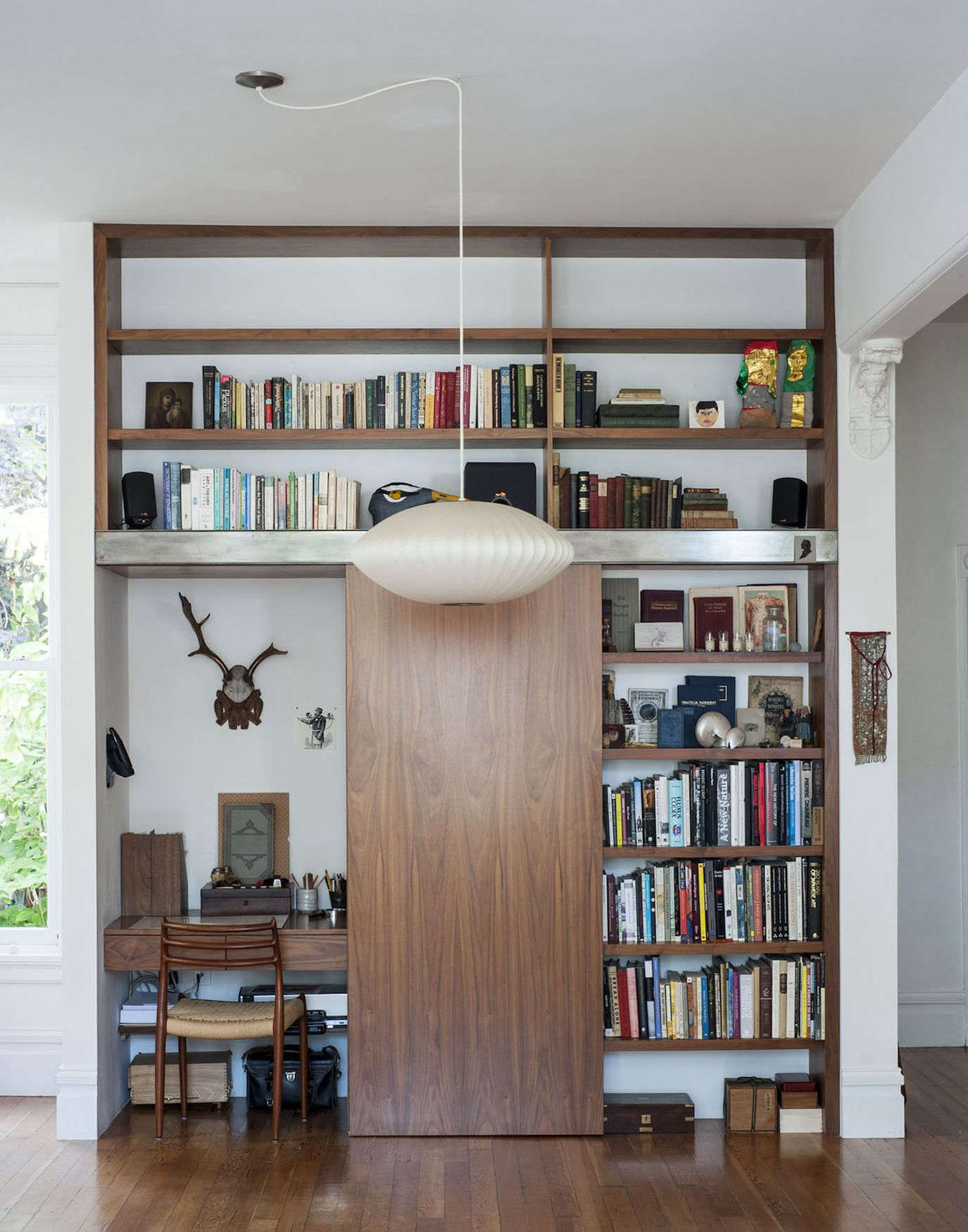 Dagmar Daley’s hidden desk. Photograph by Matthew Williams