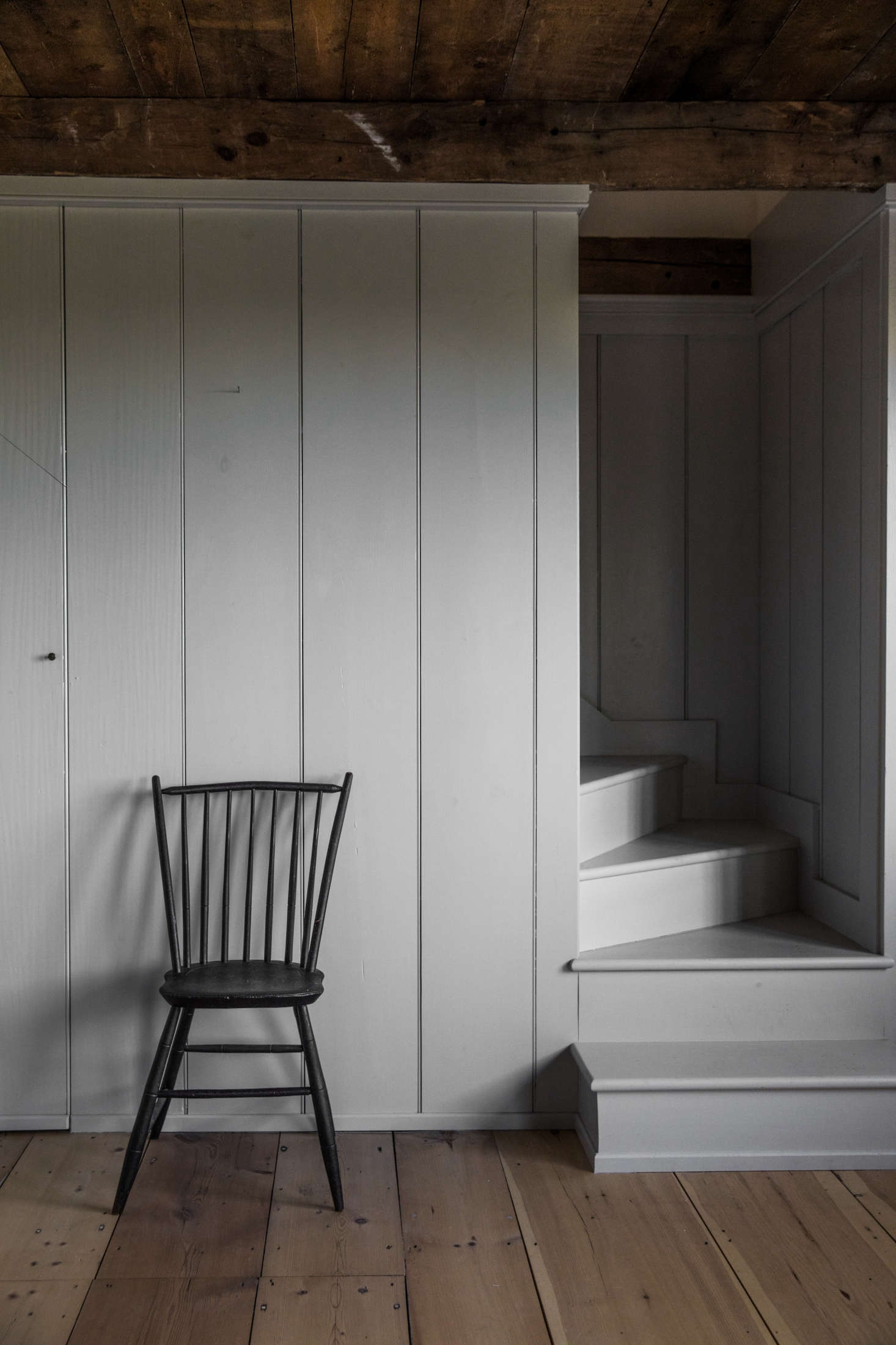 Esteves made one major change to the house: moving and rebuilding the main staircase. 